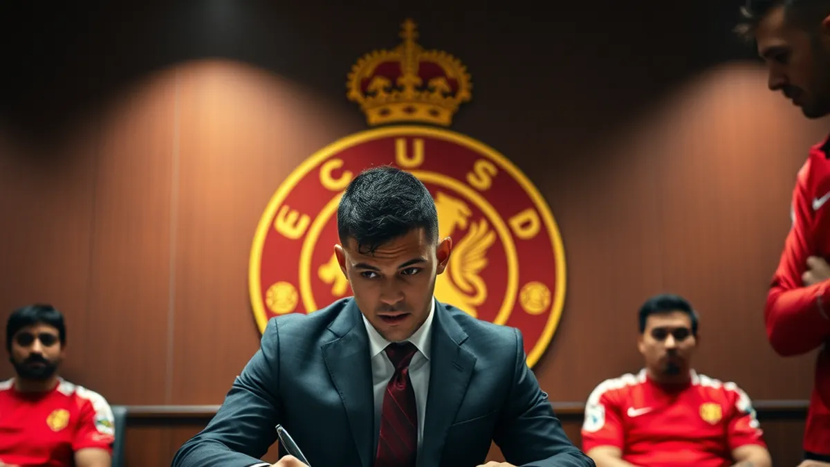 Liverpool F.C. Set to Sign Matias Fernandez-Pardo
