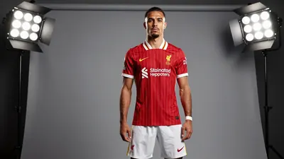 Liverpool F.C. squad prepares for the new Premier League season with a media day photo shoot